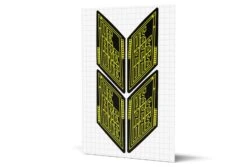 Union Rim Decals -Fox Racing Shox Shop 0012 Black Yellow Outline WeAreOne Union jpg