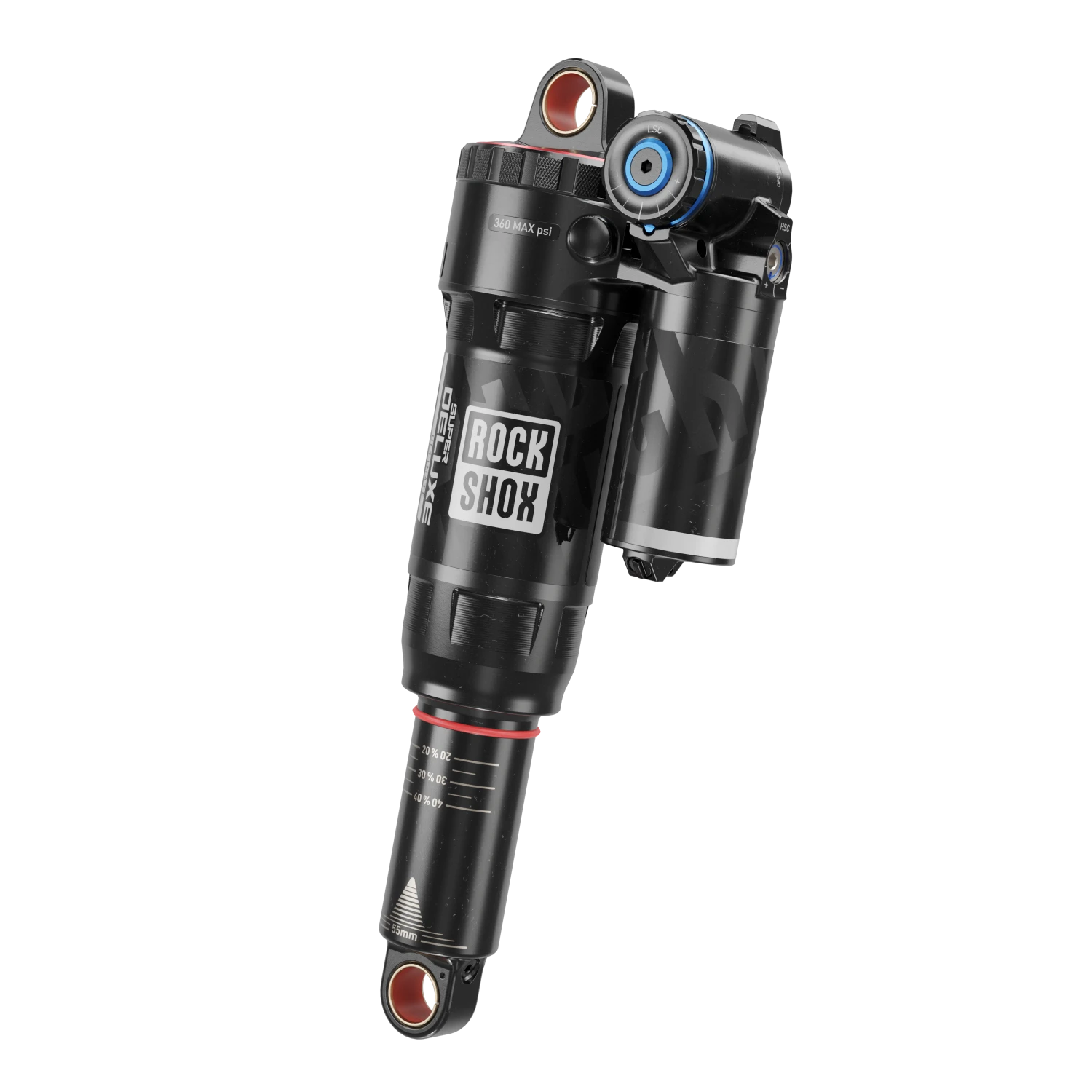 ROCKSHOX Super Deluxe Ultimate RC2T HBO Metric Rear Shock - Specialized Turbo Levo (2023) - 210mm X 55mm - 2025 1 ROCKSHOX Super Deluxe Ultimate RC2T HBO Metric Rear Shock - Specialized Turbo Levo (2023) - 210mm X 55mm - 2025