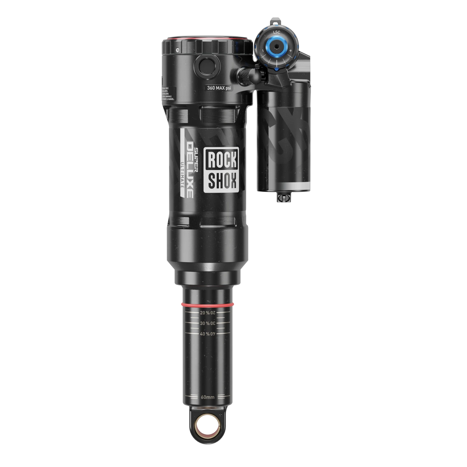 ROCKSHOX Super Deluxe Ultimate RC2T HBO Metric Trunnion Rear Shock - 2025 2 ROCKSHOX Super Deluxe Ultimate RC2T HBO Metric Trunnion Rear Shock - 2025 - Image 2