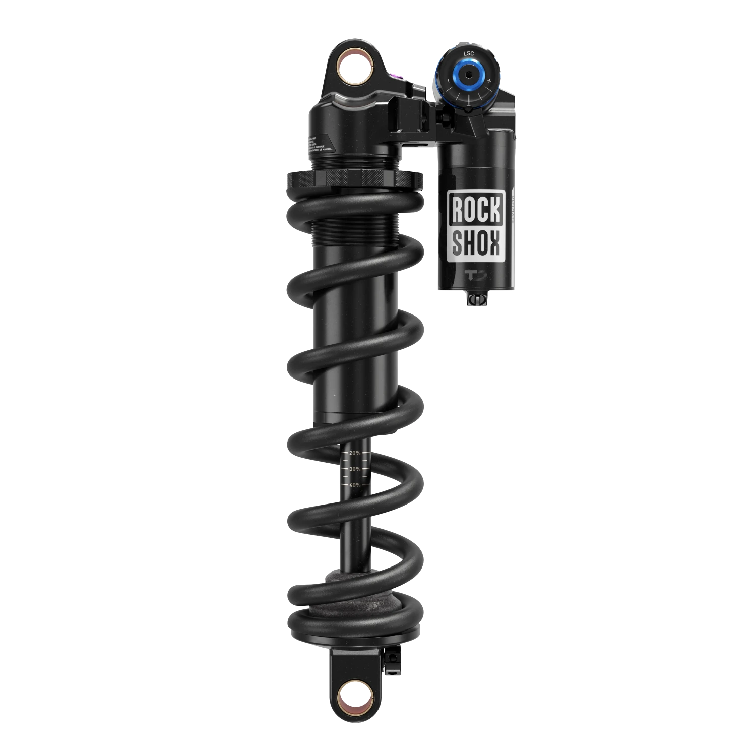ROCKSHOX Vivid Coil Ultimate RC2T Metric Rear Shock - 2025 2 ROCKSHOX Vivid Coil Ultimate RC2T Metric Rear Shock - 2025 - Image 2