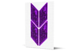 Convert Rim Decals 26 Convert Rim Decals -Fox Racing Shox Shop 0112 Purple Topo WeAreOne Convert jpg