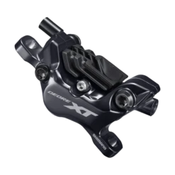 Shimano XT BR-M8120 4-Piston Disc Brake Caliper, Front Or Rear, W/Metal Pads