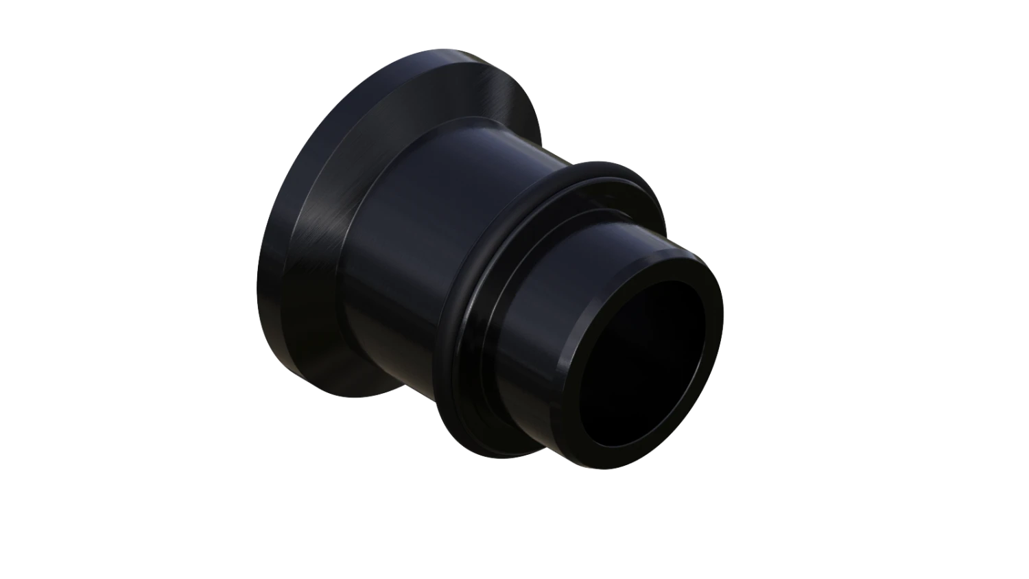 Vesper Front Hub Torque Cap Endcap Left (NDS) 15mm Black 1 Vesper Front Hub Torque Cap Endcap Left (NDS) 15mm Black