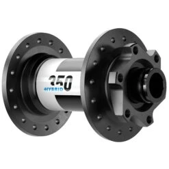 Dt-swiss 350 Hybrid Front Hub - 15 X 110mm, 6-Bolt, Black, 32h