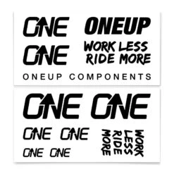 OneUp Components Carbon 35mm Handlebar Decal Kit -Fox Racing Shox Shop OneUp Components Decal Black