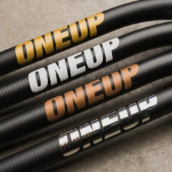 OneUp Components Carbon 35mm Handlebar Decal Kit -Fox Racing Shox Shop OneUp Components Decal MetalicsO