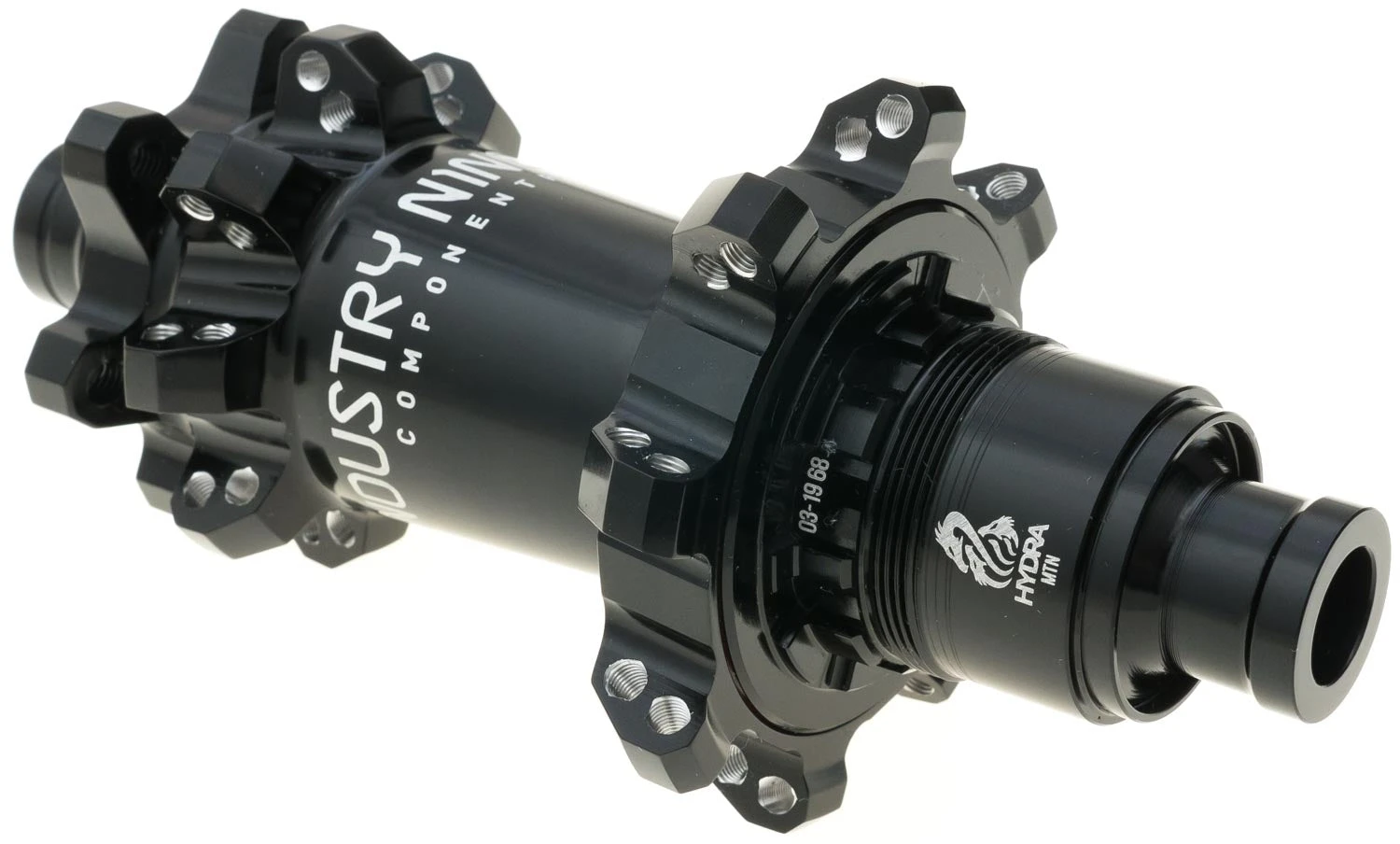 Industry-nine Hydra System Straight-Pull 12x157mm Super Boost 32H Rear Hub Black 1 Industry-nine Hydra System Straight-Pull 12x157mm Super Boost 32H Rear Hub Black
