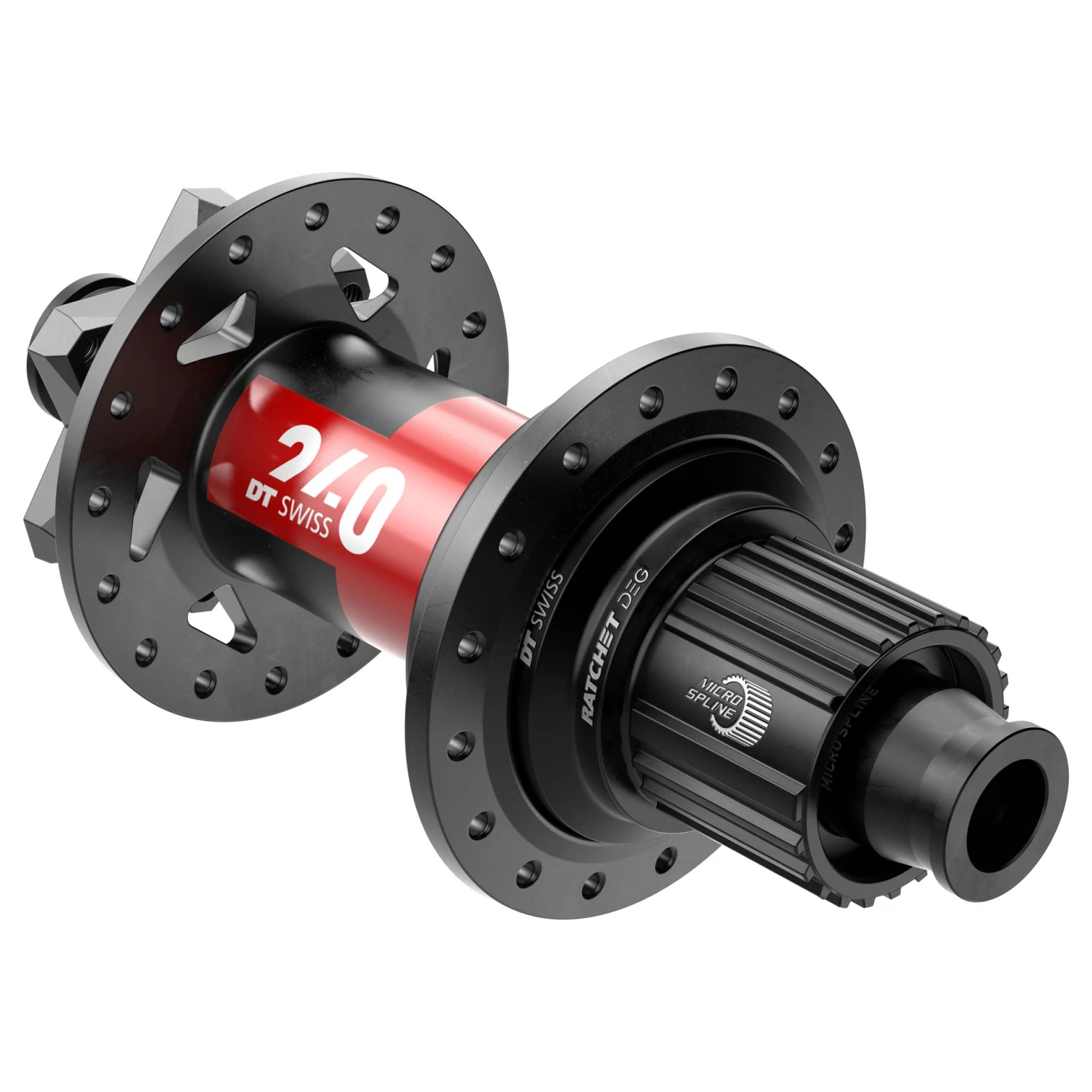 Dt-swiss 240 DEG 12x148 32h Rear Hub - Black 2 Dt-swiss 240 DEG 12x148 32h Rear Hub - Black - Image 2
