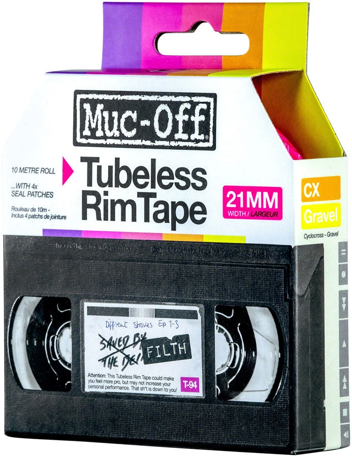 Muc-Off Rim Tape 10m Roll - 21mm 1 Muc-Off Rim Tape 10m Roll - 21mm