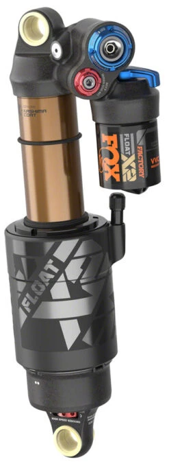 Fox Racing Shox FOX FLOAT X2 Factory Rear Shock - Metric 2-Position Lever Kashima Coat