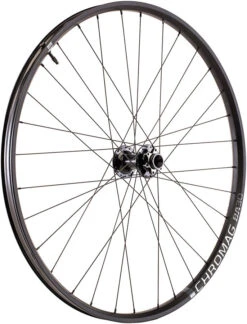 Chromag BA30 Front Wheel - 29" 15 X 110mm 6-Bolt Black