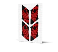 Triad Rim Decals 28 Triad Rim Decals -Fox Racing Shox Shop WeAreOne Triad Solid Red