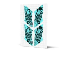 Triad Rim Decals 34 Triad Rim Decals -Fox Racing Shox Shop WeAreOne Triad Topo IceBlue