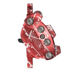 SRAM Maven Ultimate LTD Expert Brakeset (Rotors And Bleed Kit Included) 28 SRAM Maven Ultimate LTD Expert Brakeset (Rotors And Bleed Kit Included) -Fox Racing Shox Shop maven brakes 0000s 0002 005018237000 AM DB MVN ULT SPLASH RED EXPERT KIT Caliper c Side png