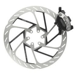 SRAM Maven Ultimate Brake 12 SRAM Maven Ultimate Brake -Fox Racing Shox Shop maven brakes 0000s 0006 925020849050 DB MVN ULT SIN SBKA 20P 160 180 650 c Caliper Rotor Side v02 png