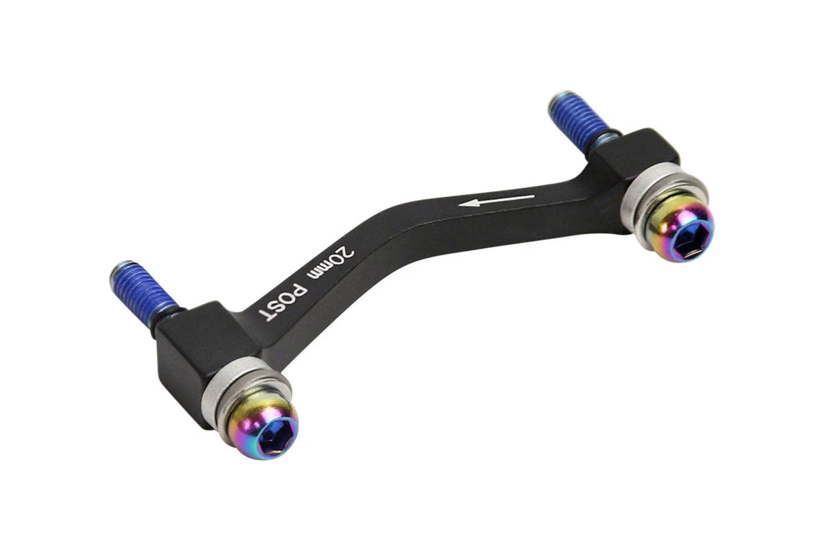 SRAM Disc Brake Adaptor W/ Rainbow Bolts 1 SRAM Disc Brake Adaptor W/ Rainbow Bolts