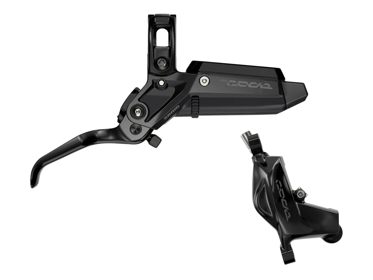 SRAM Code Silver Stealth Brake 2 SRAM Code Silver Stealth Brake - Image 2